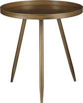 Mica Decorations Table d'appoint Flores / H42x Ø40 cm - Métal - Bronze