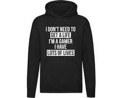 Gamer Life Hoodie | Trui | Sweater Joystick | Controller | Game Console | Computerspel | Game Computer | Videogame | Videospel