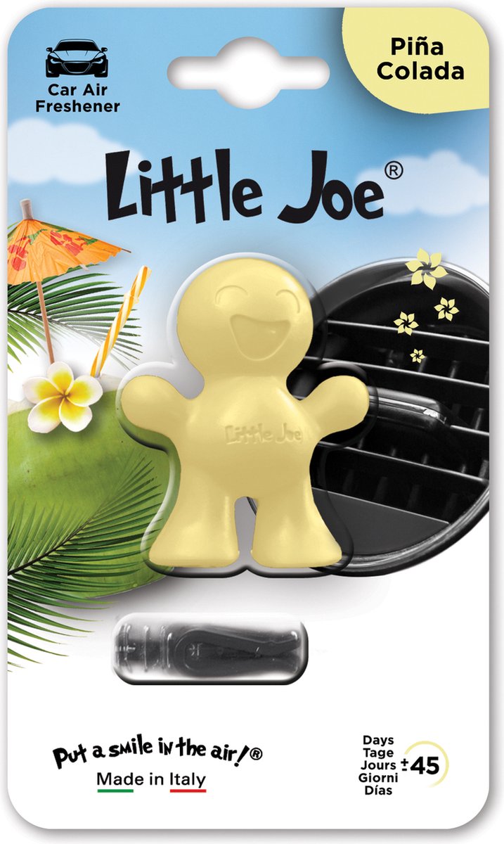 Little Joe classic - Pina Colada - Luchtverfrisser - Ventilatierooster - Autogeurtje