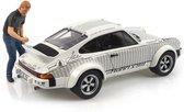 Porsche 911 'Röhrl x 911' + Figur - 1:18 - Schuco