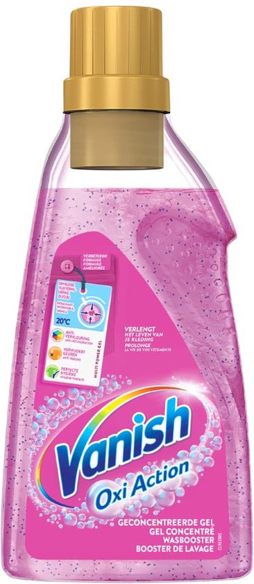 Vanish Oxi Action Wasbooster Gel - Vlekverwijderaar voor Gekleurde Was - 1,5 L