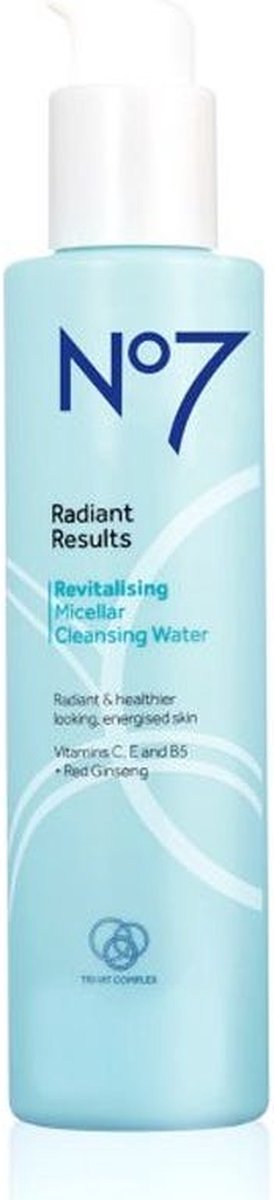 No7 Radiant Results Revitalising Micellar Cleansing Water