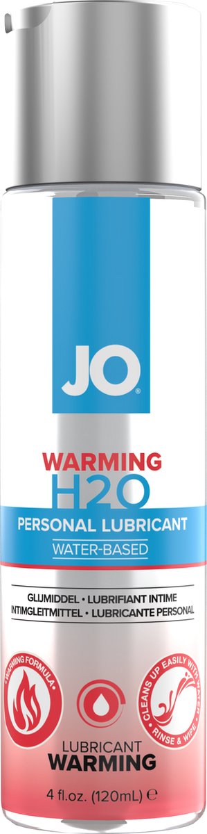 Goedkoopste System JO - H2O Verwarmend Glijmiddel - 120 ml