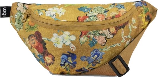 LOQI Bum Bag M.C. - VGM 50th Ann. Flower Pattern Gold Recycled