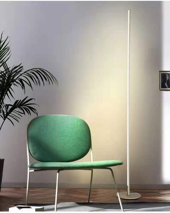 LED staande lamp TAURUS met dimmer Metaal Zwart