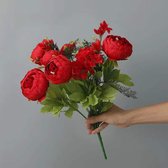 JMKA- Kunstbloemen- bloemen- kunstbloemen voor binnen- kunstplant- Nepbloemen- boeket