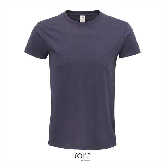 SOL'S - Epic T-shirt - Donkerblauw - 100% Biologisch katoen - XS