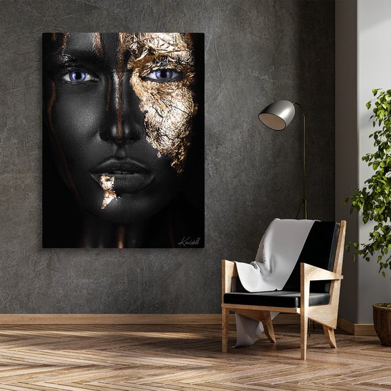 Luxe Canvas Schilderij Deep Look | 75x100 | Woonkamer | Slaapkamer | Kantoor | Muziek | Design | Art | Modern | ** 4CM DIK! 3D EFFECT**