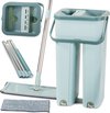 Handy Mop - Système de vadrouille - Vadrouille de sol - Seau avec essoreuse - Vadrouille plate avec un seau avec une presse à double chambre, Vadrouille, Seau, Handy Mop - Système de vadrouille - Vadrouille de sol - Seau avec essoreuse -