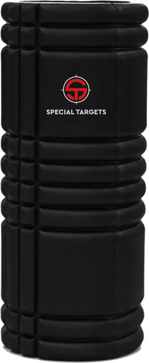 Special Targets - Foam Roller - Foam Rol - Fitness Roller - Zwart - 33 cm - Spierherstel - Massageroller