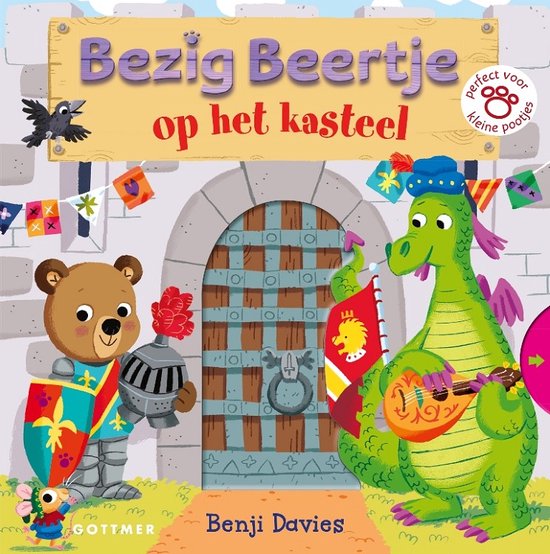 Cover van het boek 'Bezig Beertje op het kasteel'
