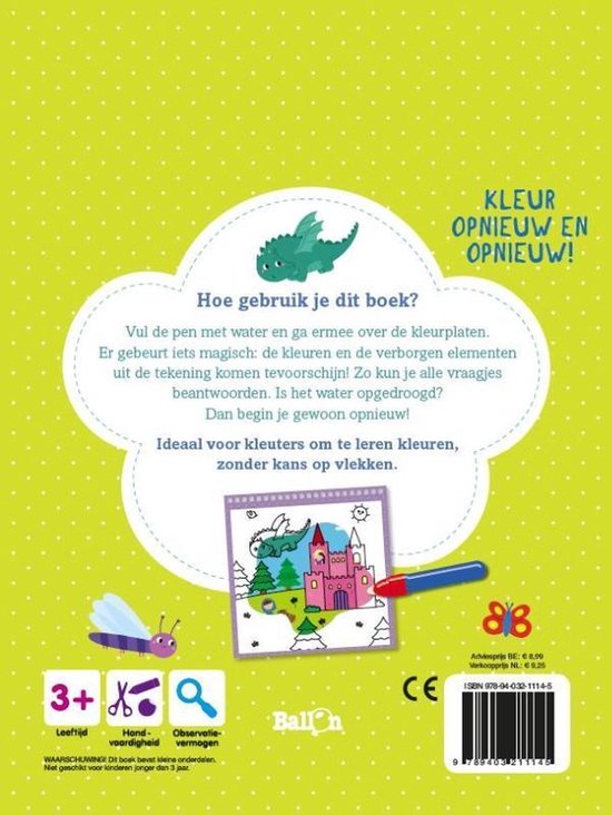 Kleuren Met Water - Magische Wereld