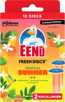 WC Eend Fresh Discs Tropical Summer duo navullingen - 1 x 72ML