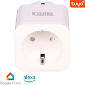 Triple J® Smart Plug - Slimme Stekker - Geschikt voor Google Home - Geschikt voor Alexa