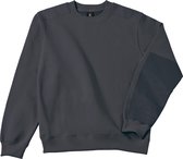 Workwear Sweater 'Hero Pro' B&C Collectie maat M Grijs