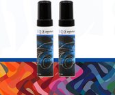 Lakstift Autolak DACIA Kleurcode RPR - BLEU COSMOS-MET. - 12ml + Lakstift BLANKE LAK - 12ml