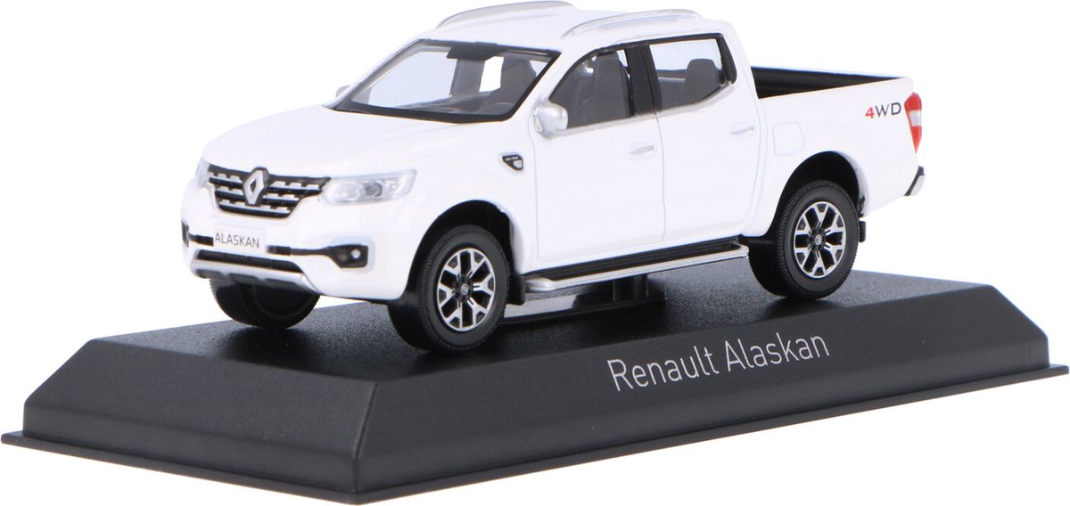 Renault Alaskan Wit 2017 - 1:43 - Norev