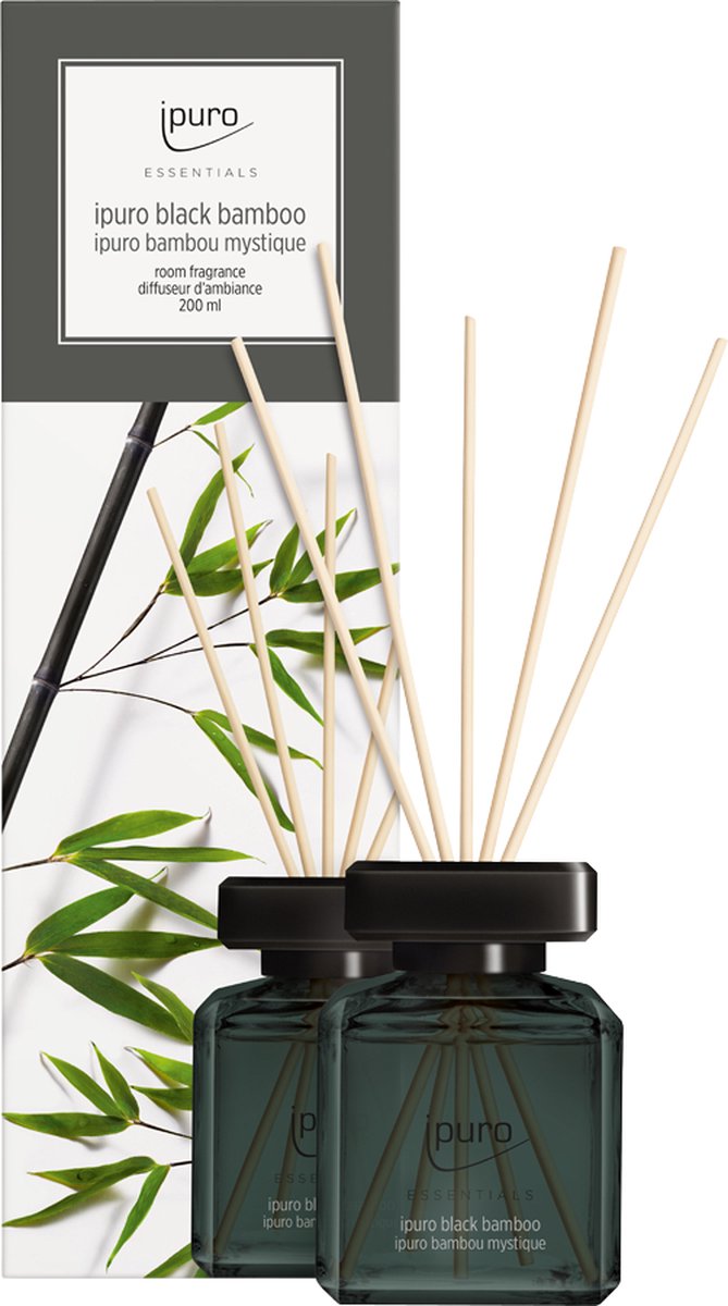 Ipuro Geurstokjes Black Bamboo 200 ml