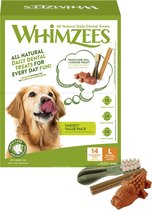 Whimzees Variety Box L - Kauwsnacks - Hond - Assortiment - 14st