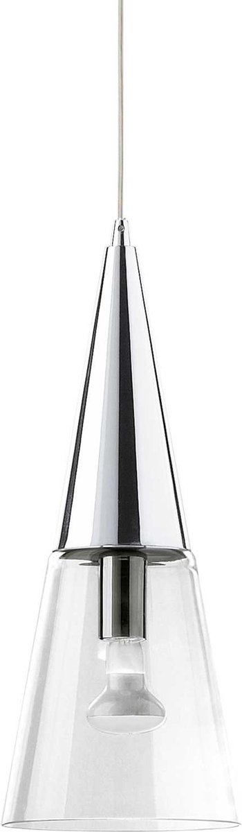 Ideal Your Lux - Hanglamp Modern - Metaal - E14 - Voor Binnen - Lamp - Lampen - Woonkamer - Eetkamer - Slaapkamer - Chroom