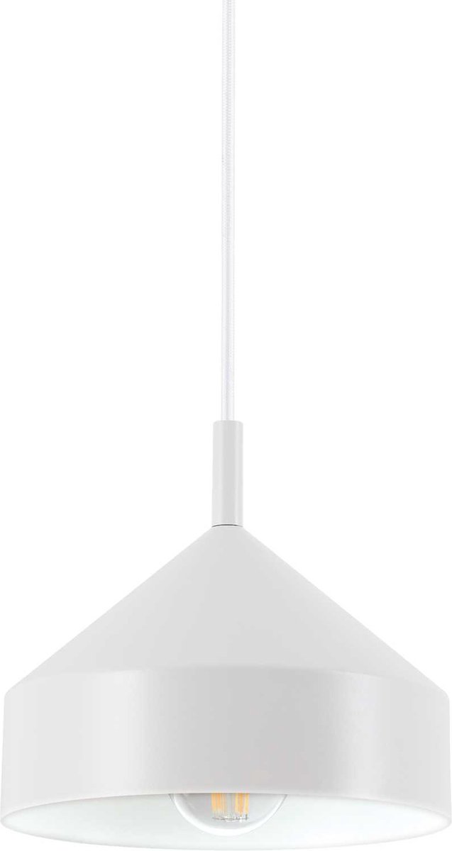 Ideal Your Lux - Hanglamp Modern - Metaal - E27 - Voor Binnen - Lamp - Lampen - Woonkamer - Eetkamer - Slaapkamer - Wit