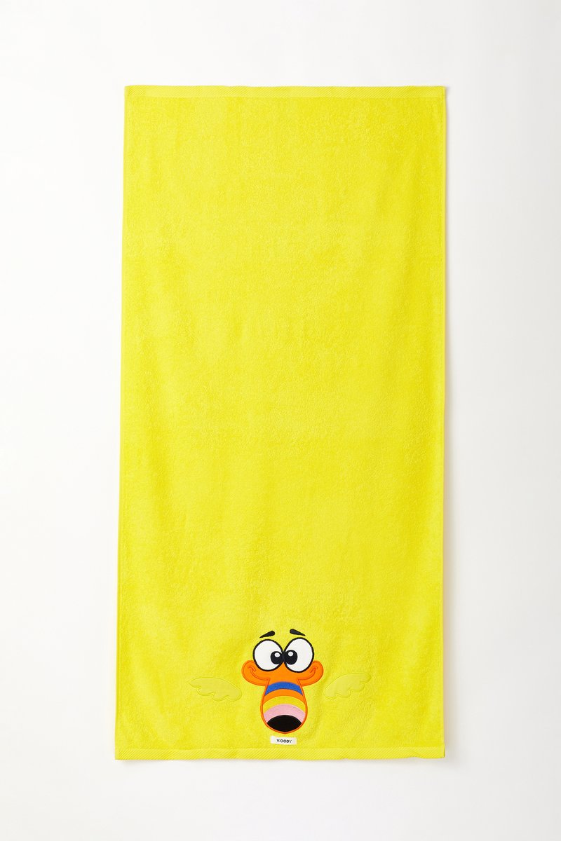 Woody handdoek + rugzakje – felgeel – toekan – 231-1-STR-B/651 – 70x140cm |  bol.com