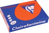 Clairefontaine Trophée Intense, papier coloré, A4, 80 g, 500 feuilles, rouge cardinal 5 pièces
