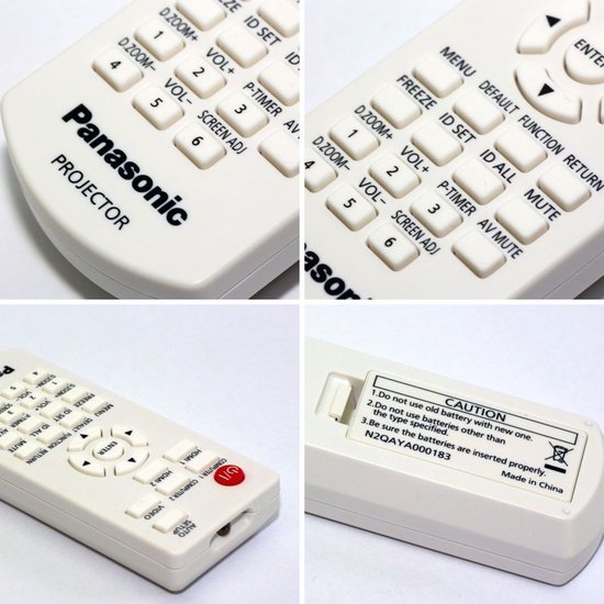 Télécommande PANASONIC PT-VW350U, Code article N2QAYA000071