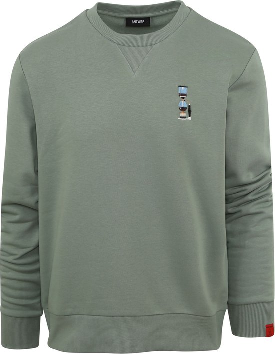SINGLES DAY ANTWRP Sweater Percolator Groen Heren Maat M Regular fit bol