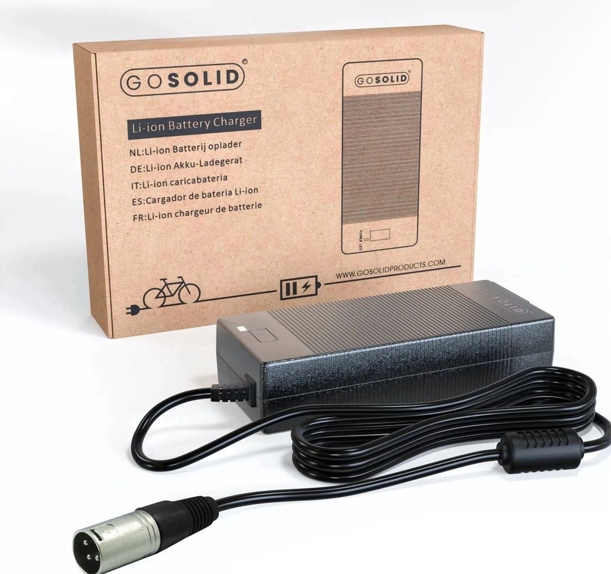 Goedkoopste GO SOLID! ® oplader geschikt voor Pride GoGo Elite Traveller Scootmobiel 24v 2A