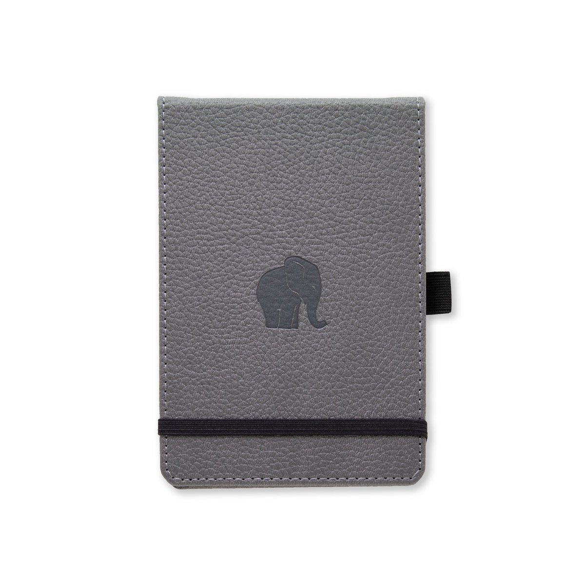Dingbats A6+ Wildlife Grey Elephant Reporter Notebook – Dotted