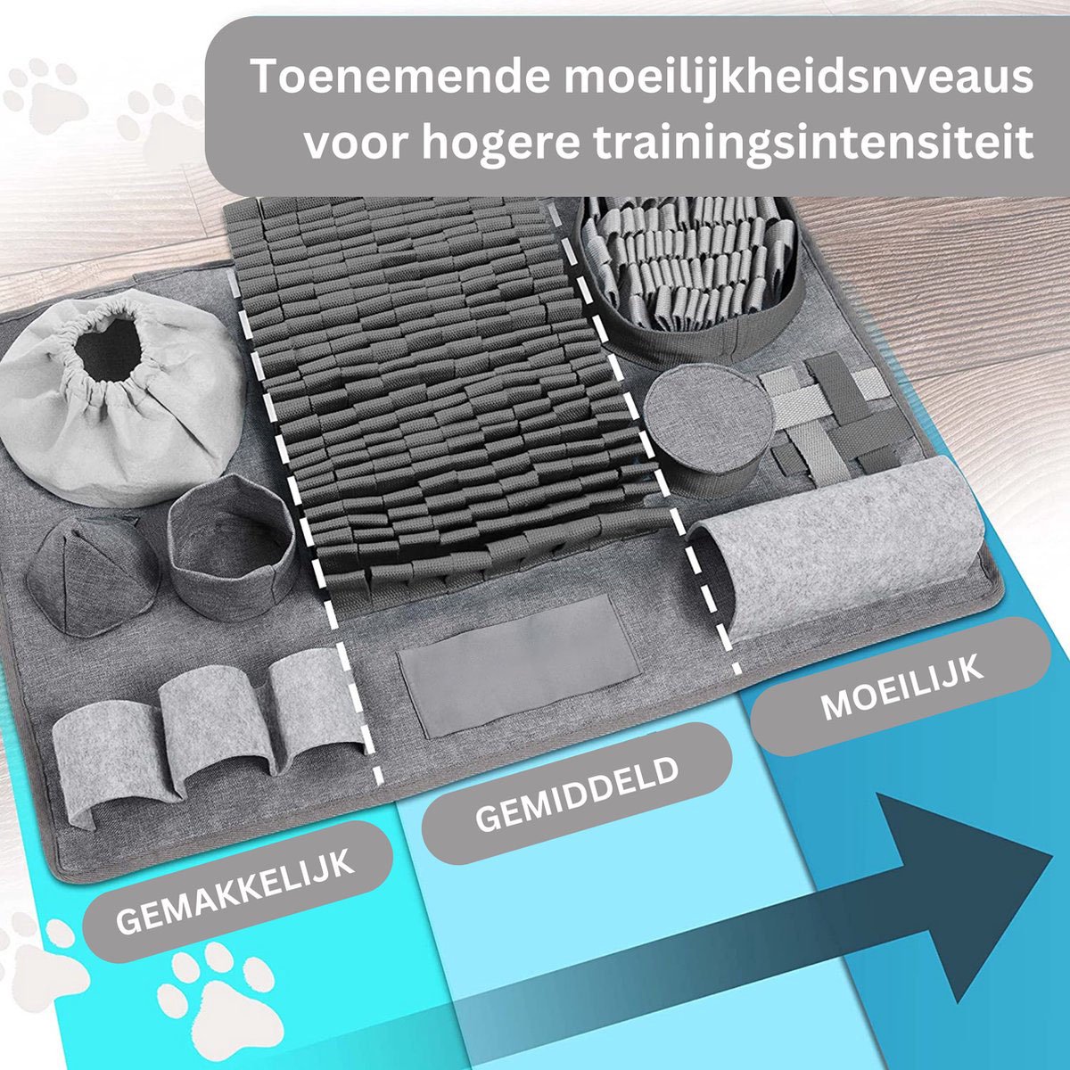 Snuffelmat - Denkspel voor Honden thumbnail 2