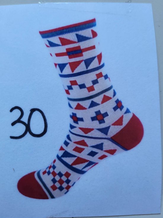 Funny sokken - Kleurrijke Fun-kledingsokken 30
