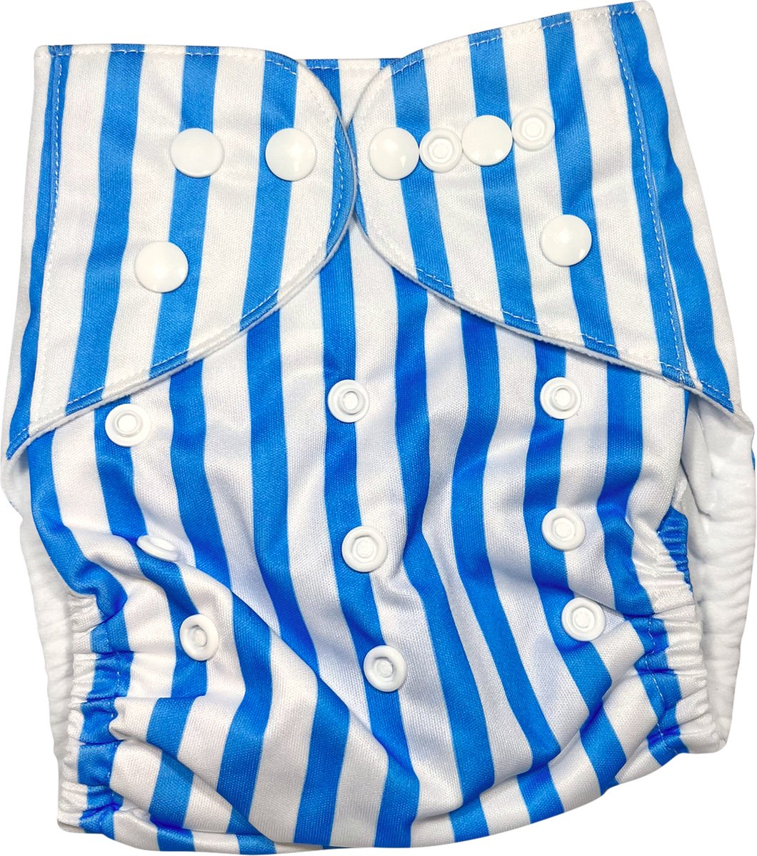 Goedkoopste Bumsies Wasbare Pocketluier Donkerblauw Gestreept