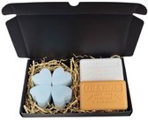 Soap bar set -Hartjes mistral cadeauset met antarctique & sinaasappel