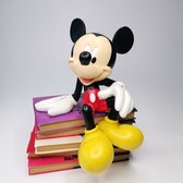 Disney, Statue , Figurine Mickey Shelf Sitter 16 cm . Beeldje Mickey zittend .