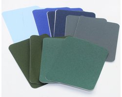 STOFFEN IRON-ON - Textiel Reparatie Stof om te Strijken - 12 Stuks