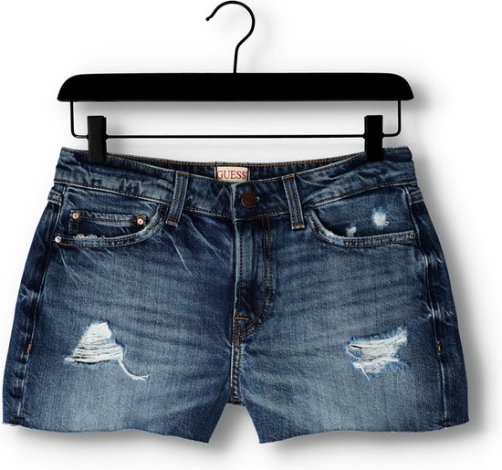 Guess Hola Short Broeken & Jumpsuits Dames Jeans Broekpak Blauw