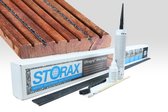set Storax Ultragrip Antislip Mini-strip 28 strips van 5 x 1000 mm (incl. tools, primer en kit) - antislipstrips