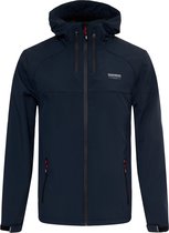 Nordberg Sailer Softshell - Heren - Navy - Maat XL