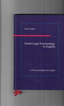 Dutch legal terminology in English : a practical reference guide