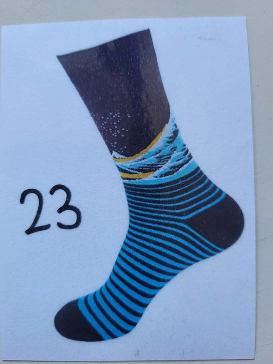 Funny sokken - Kleurrijke Fun-kledingsokken 23