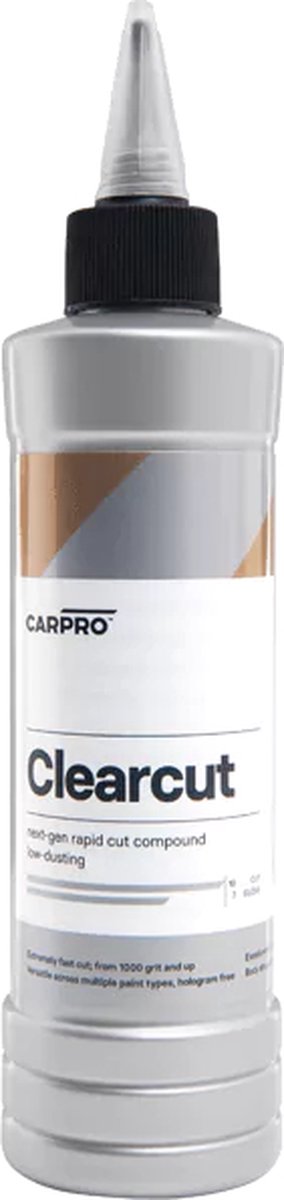 CarPro ClearCut Polish Compound 250ml - Grof Polijstmiddel