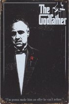 Wandbord Movie Film - The Godfather I'm Gonna Make Him An Offer He Can't Refuse