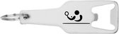 Akyol - tafeltennis flesopener - Tafeltennis - beste tafeltennisspeler - gegraveerde sleutelhanger - tafeltennis - ping pong cadeau - gepersonaliseerd - sport - sleutelhanger met naam - 105 x 25mm