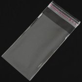 Cellofaan zakjes ● 5x9cm ● met plakstrip "MULTIPLAZA" transparant ● 25 stuks ● cadeauverpakking - Verkoopverpakking - traktatie - ordenen - sieraden - verjaardag - feest - verpakkingsmateriaal