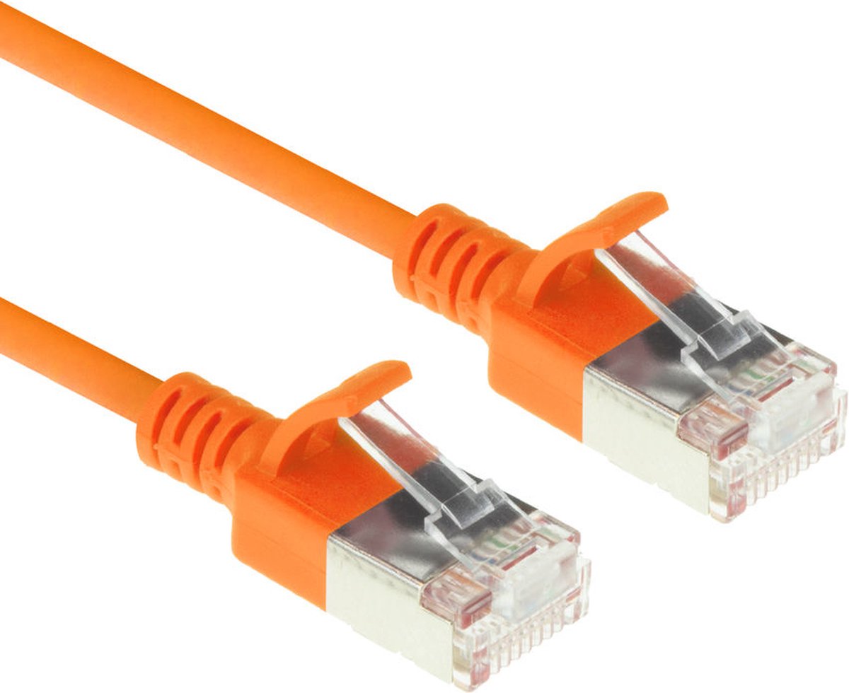 CAT6a U/FTP (STP) kabel 3 meter Oranje