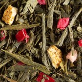 Dammann - Palm beach - 90 gram groene thee met fruitsmaken - Volstaat voor 45 koppen - Groene thee uit China - Premium tea