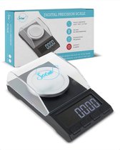 SOEM® Digitale Precisie Weegschaal 0001 tot 100 gram Tarra functie - Pocket  scale - Juweliersweegschaal
