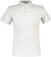 SUPERDRY City Pique Poloshirt Met Korte Mouwen Van Biologisch Katoen Heren - Mid Marl - XXL